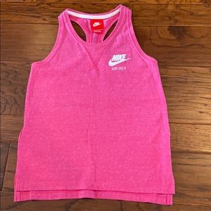 nike racerback girls tank top